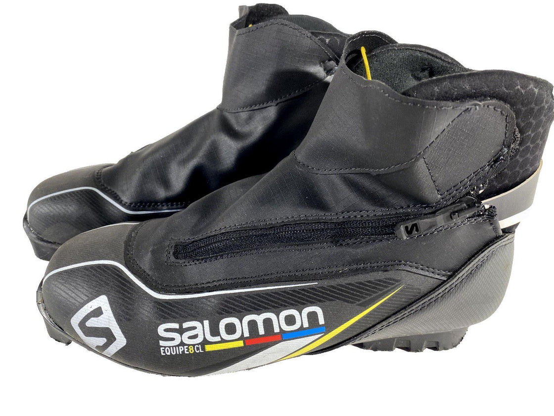 SALOMON Equipe 8CL Nordic Cross Country Ski Boots Size EU39 1/3 US6.5 SNS Pilot