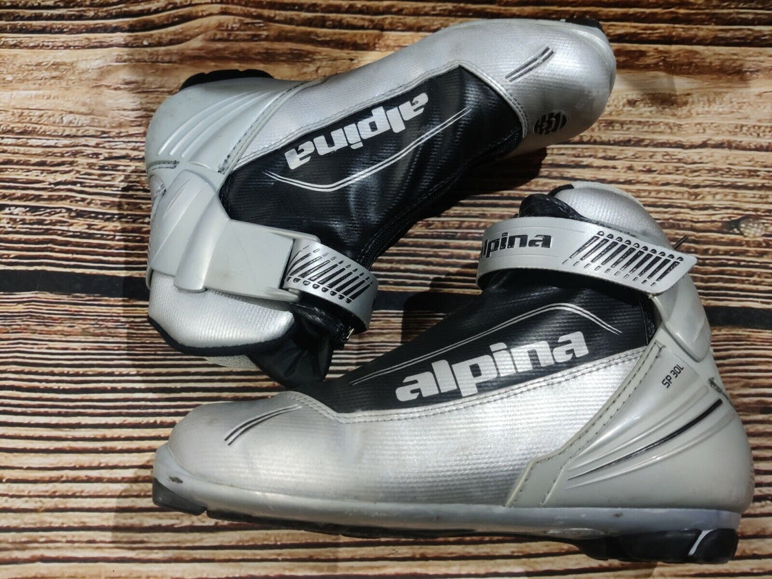 Alpina SP 30L Nordic Cross Country Ski Boots Size EU40 US7.5 NNN