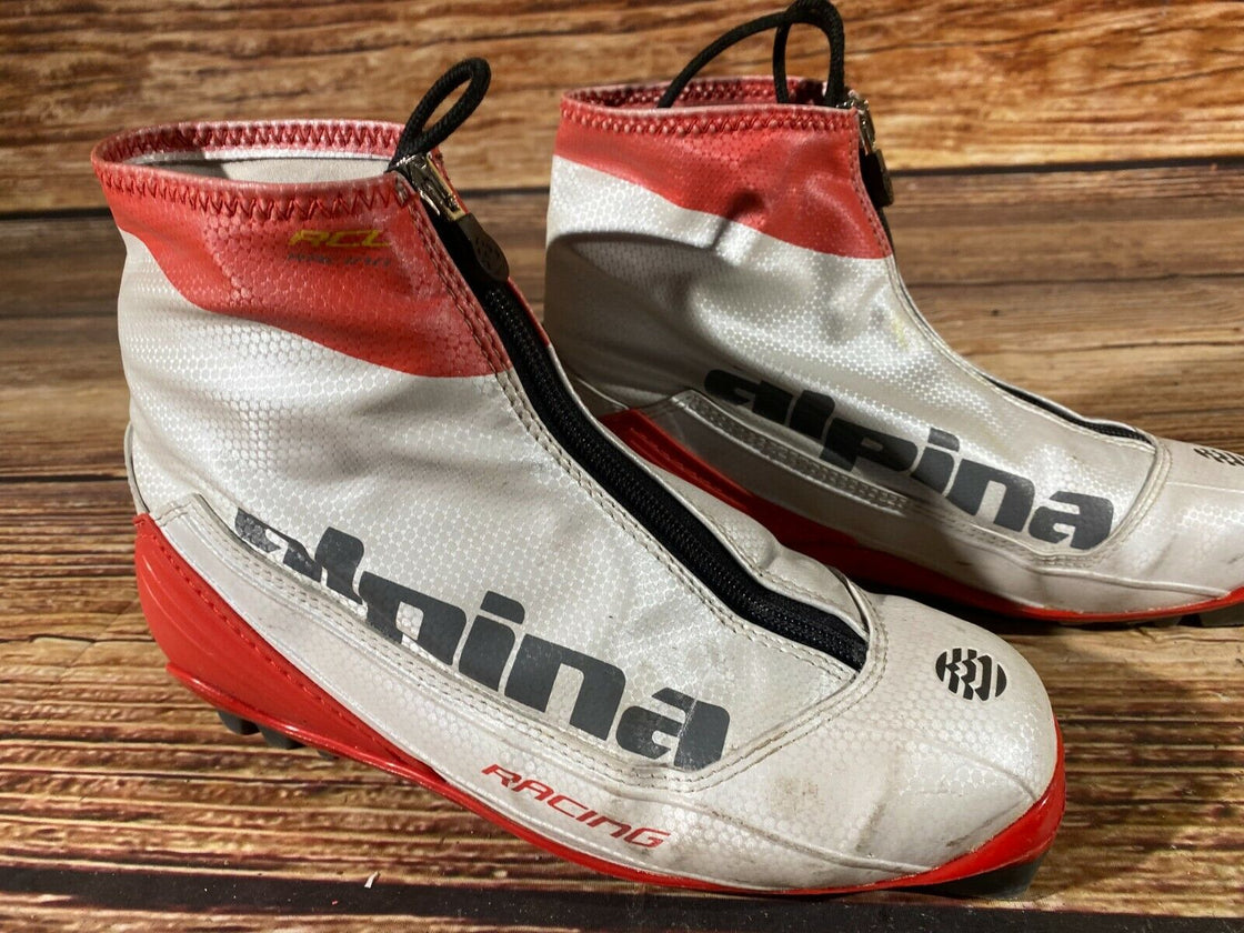 Alpina RCL Racing Nordic Cross Country Ski Boots Size EU38 US6 for NNN