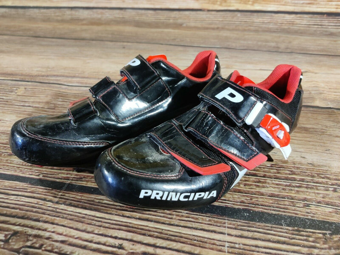 PRINCIPIA Road Cycling Shoes Biking Boots 3 Bolts Size EU43, US9