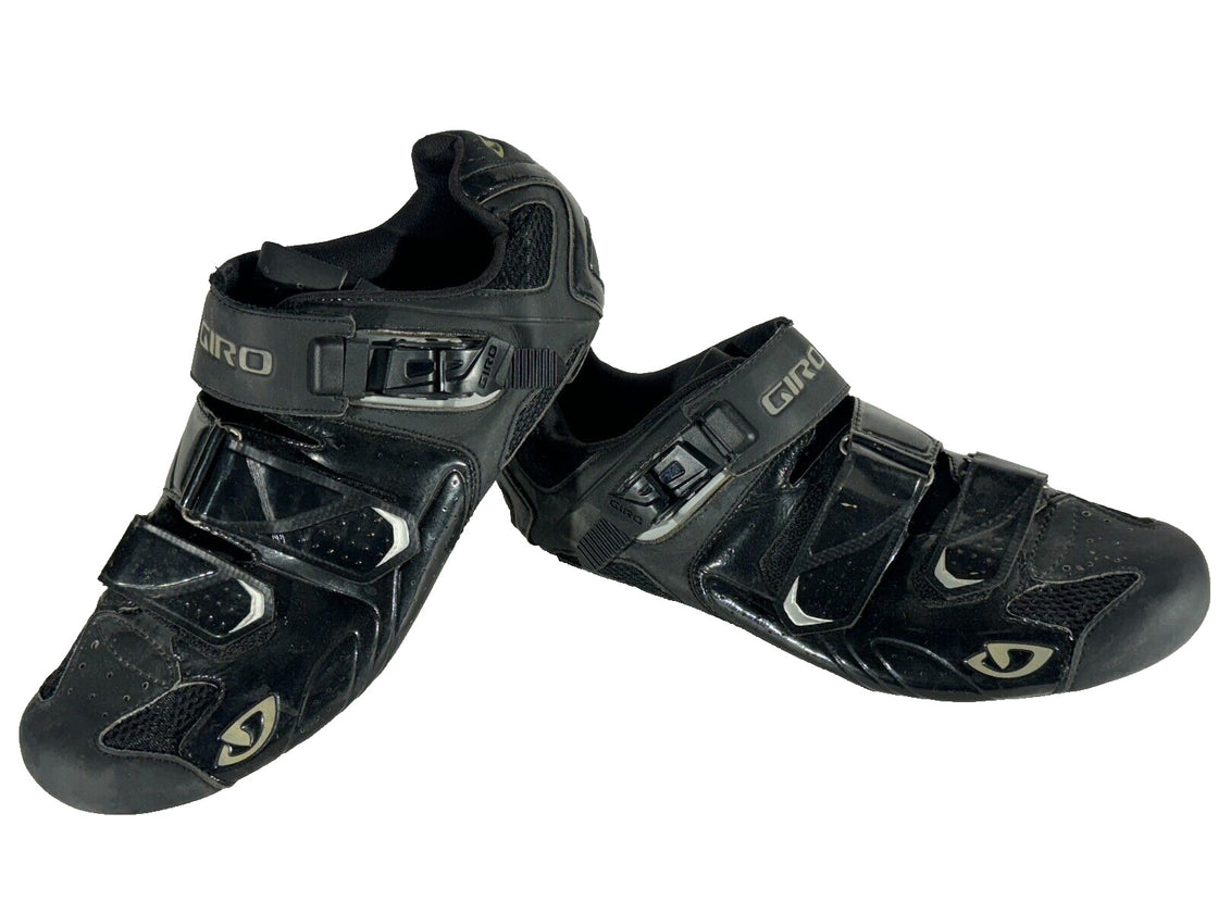 GIRO Trans HV Carbon Road Cycling Shoes Size 3 Bolts EU43.5 US10 Mondo 270 cs491