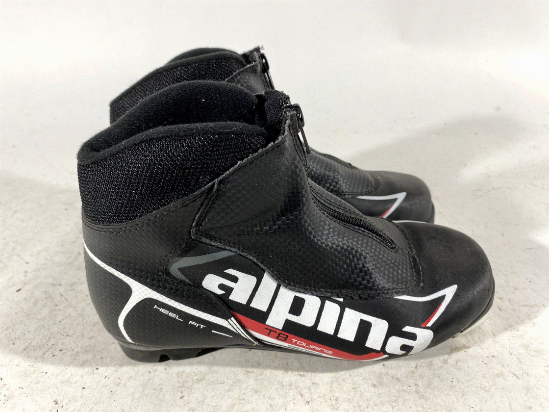 Alpina T8 Nordic Cross Country Classic Ski Boots Size EU37 US5 for NNN 556