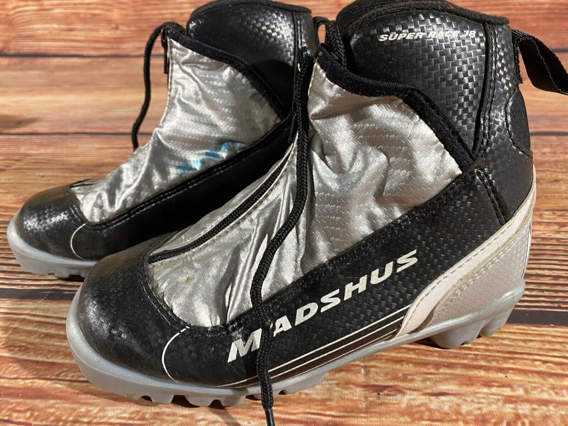 Madshus Super Race Kids Nordic Cross Country Ski Boots Size EU33 US1.5 NNN M244