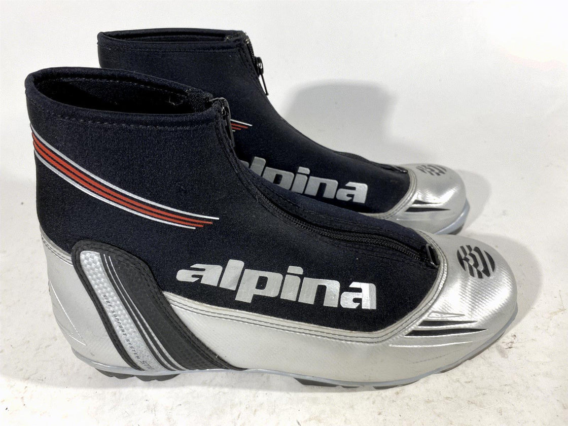 Alpina ST10 Nordic Cross Country Classic Ski Boots Size EU44 US10.5 for NNN 107