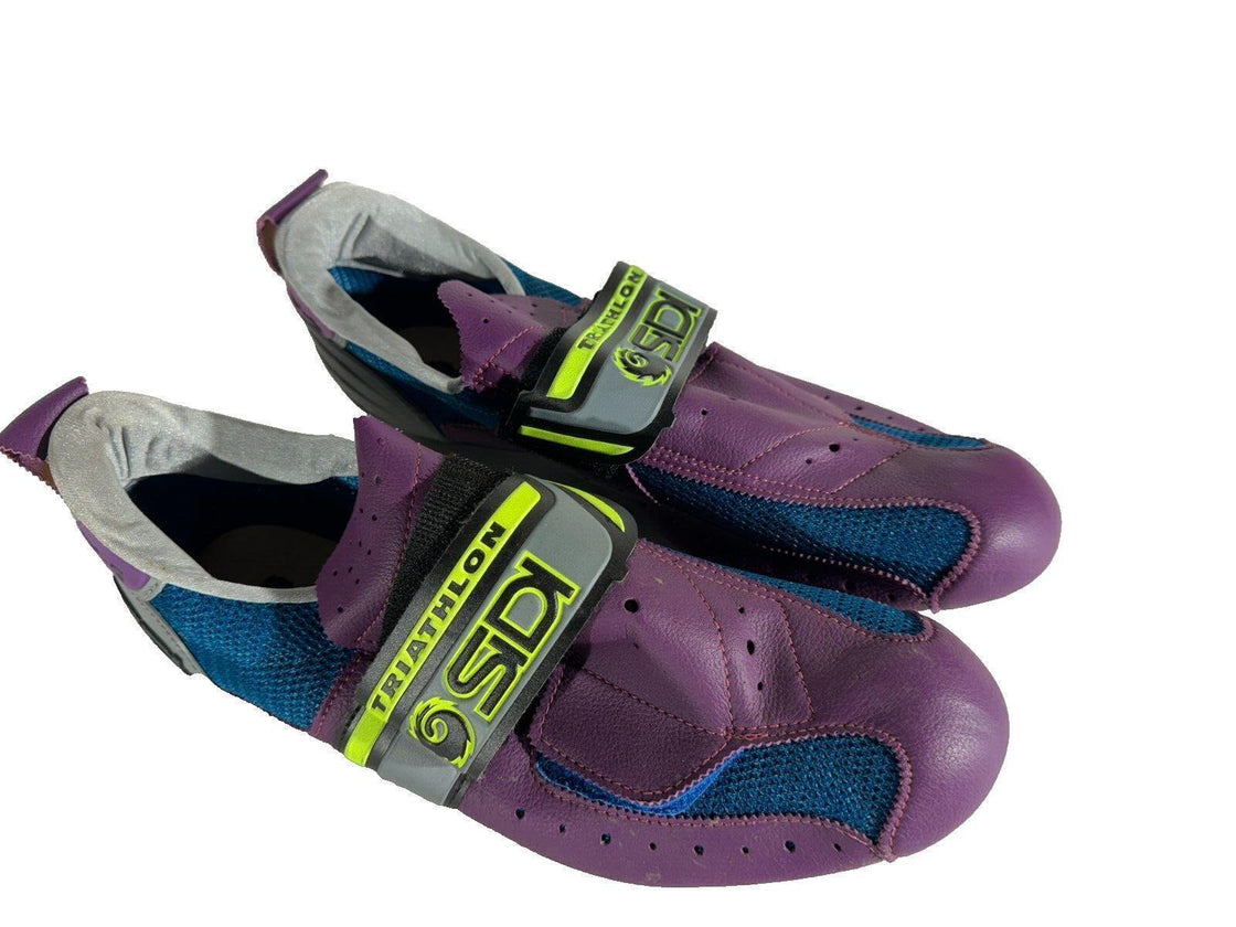 SIDI Vintage Cycling Road Triathlon Shoes EU44 US10 UK9 Mondo 272 cs533