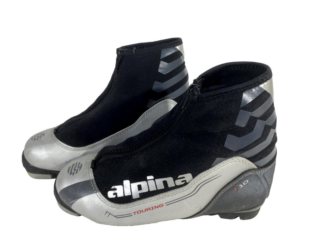 Alpina T10 JR Nordic Cross Country Classic Ski Boots Size EU37 US5 NNN 98