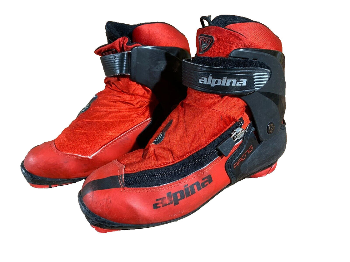 Alpina PRJ Nordic Cross Country Ski Boots Size EU38 US6 for NNN