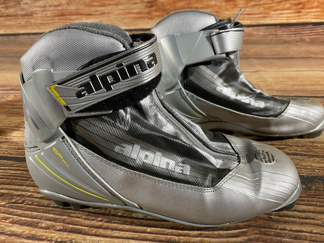 Alpina SP30L Nordic Cross Country Ski Boots Size EU39 US7 for NNN