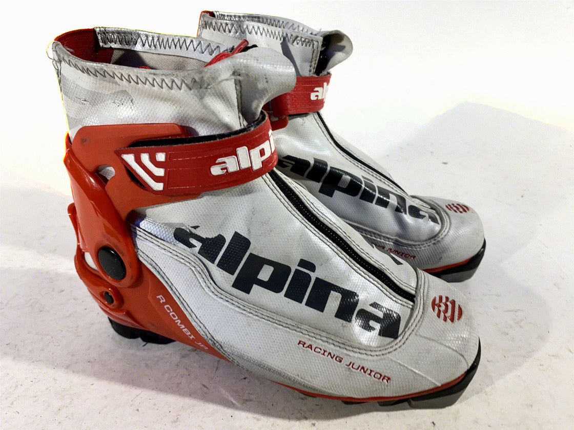 Alpina R Combi JR Nordic Cross Country Ski Boots Size EU36 US4.5 for NNN 316