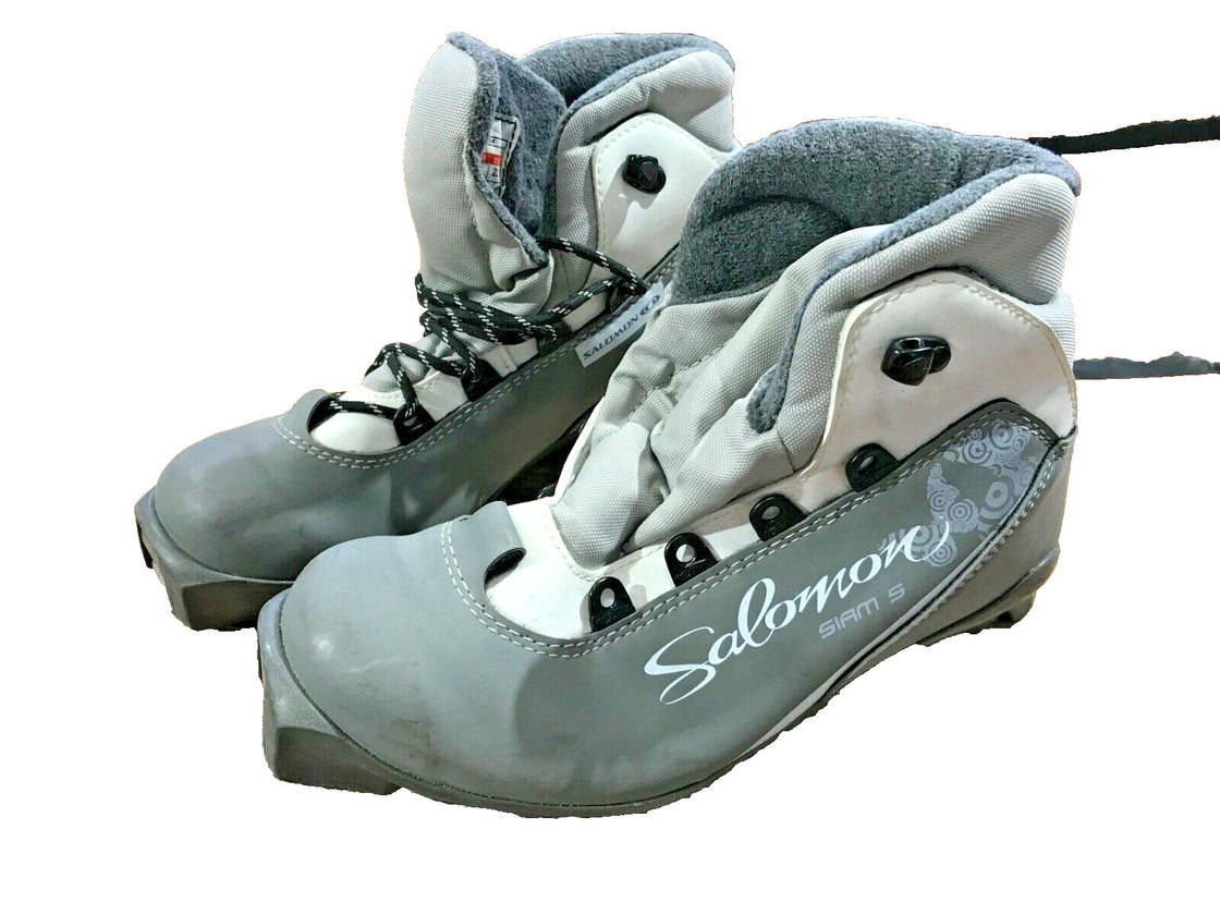 SALOMON Siam 5 Cross Country Ski Boots Size EU37 1/3 US6 SNS Profil