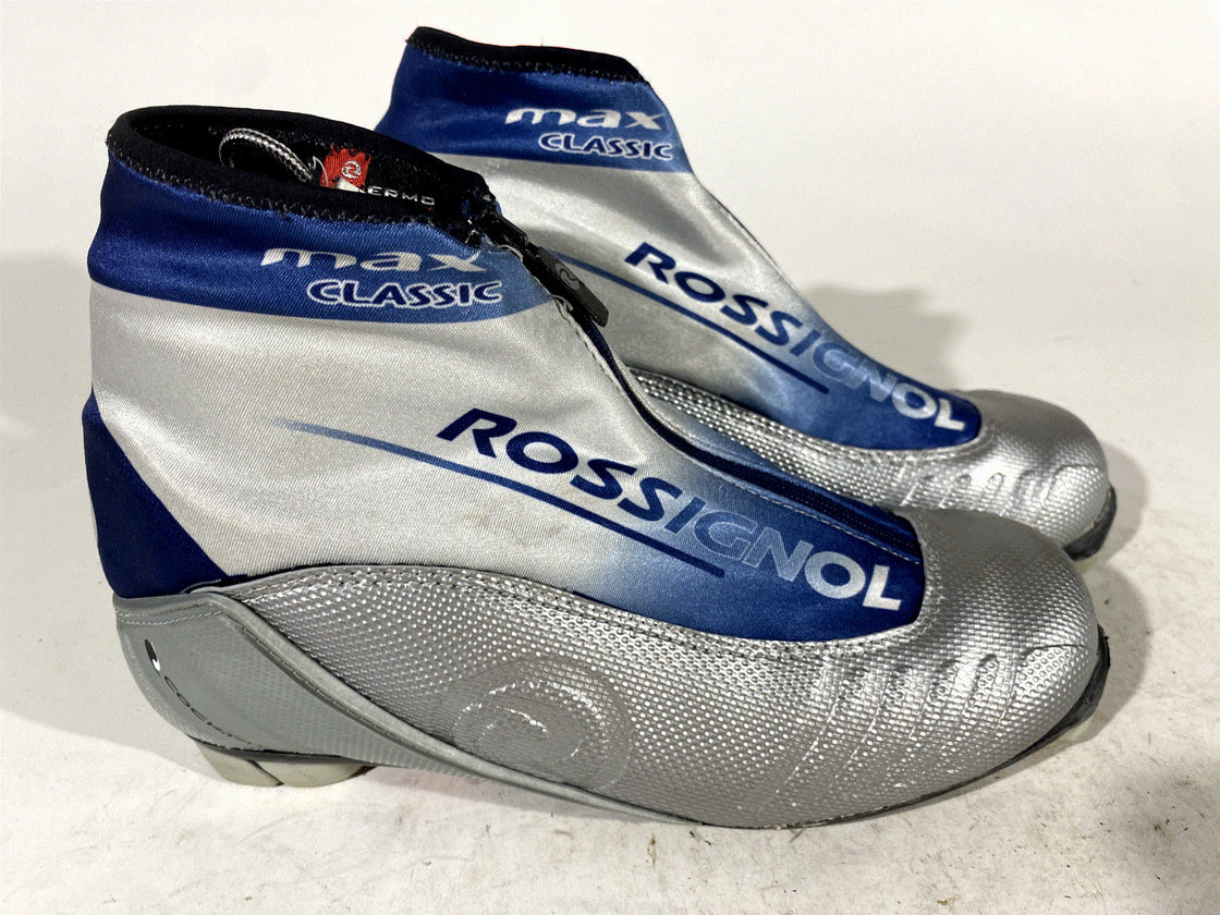 Rossignol Max Classic Nordic Cross Country Ski Boots Size EU39 US6.5 NNN