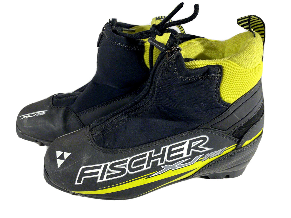 Fischer XJ Sprint Nordic Cross Country Ski Boots Size EU37 US5 NNN