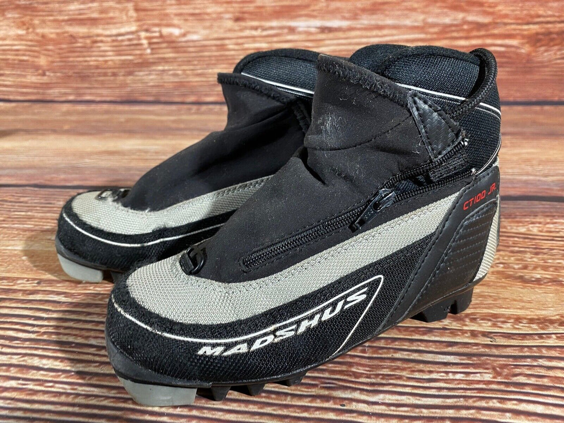 Madshus CT100jr Kids Nordic Cross Country Ski Boots Size EU31 US13 NNN M309