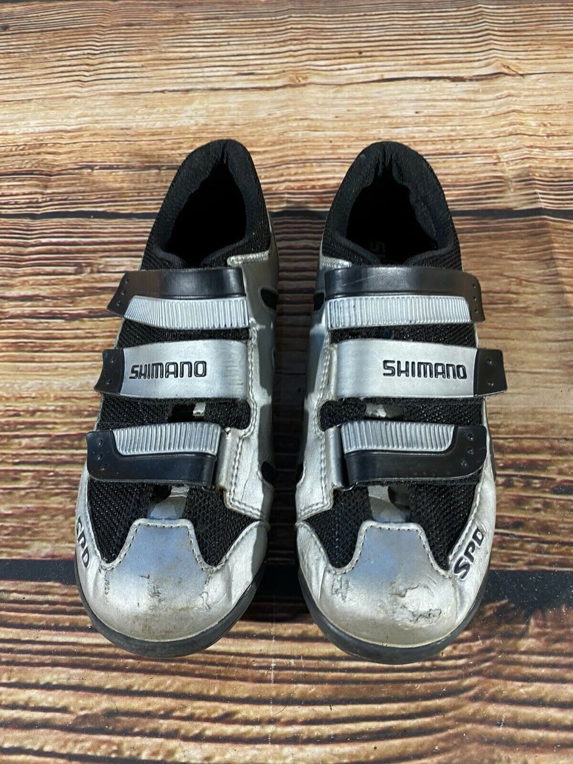 SHIMANO M120 Cycling MTB Shoes Mountain Biking Boots Size EU39 with Cleats