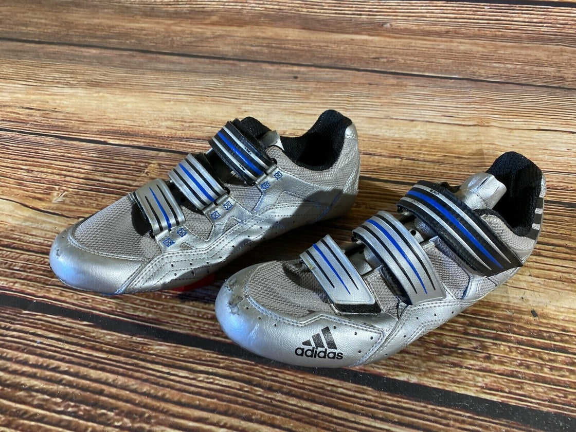 Adidas Road Cycling Shoes Biking Boots 3 Bolts Size EU42 3/3, US9