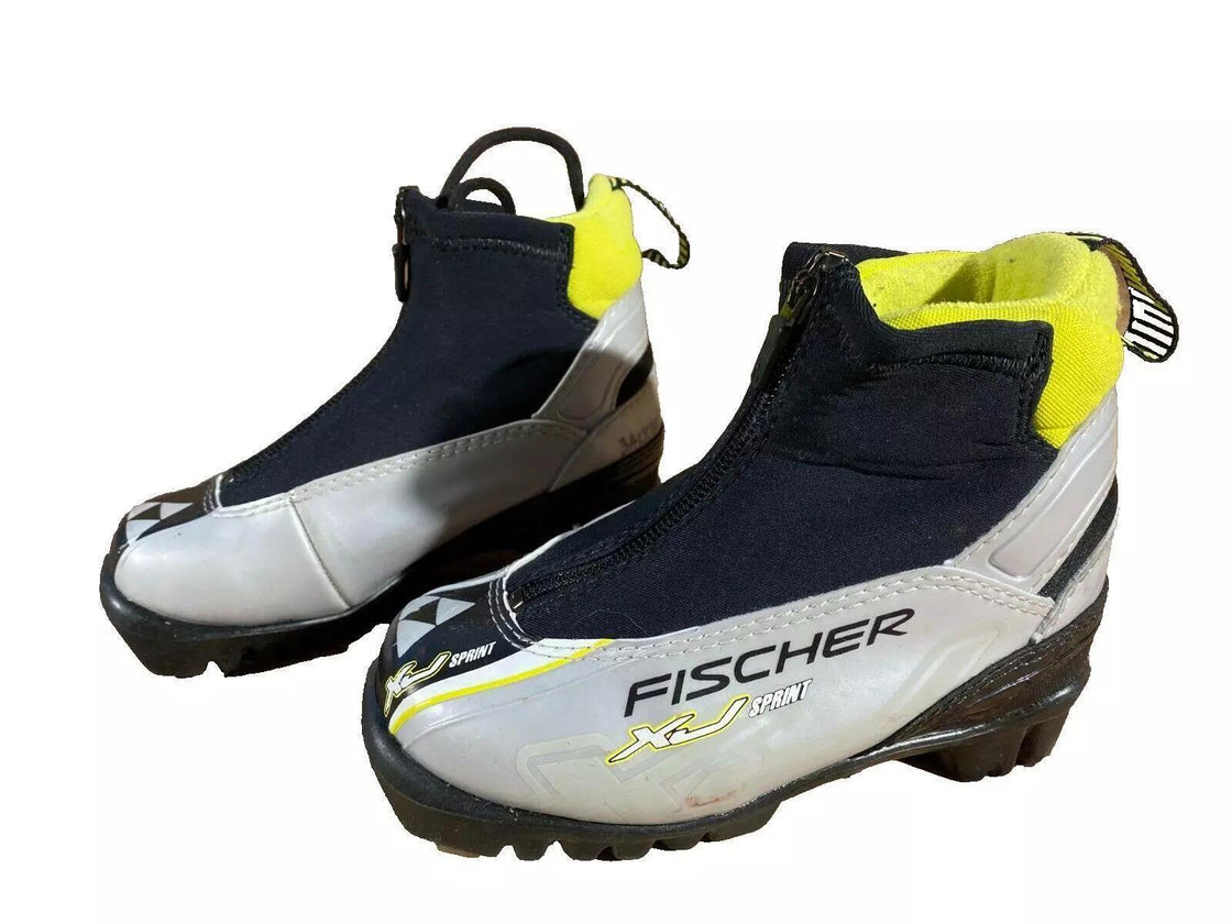 Fischer Sprint Nordic Cross Country Ski Boots Youth Kids Sizes EU25 - EU39 NNN