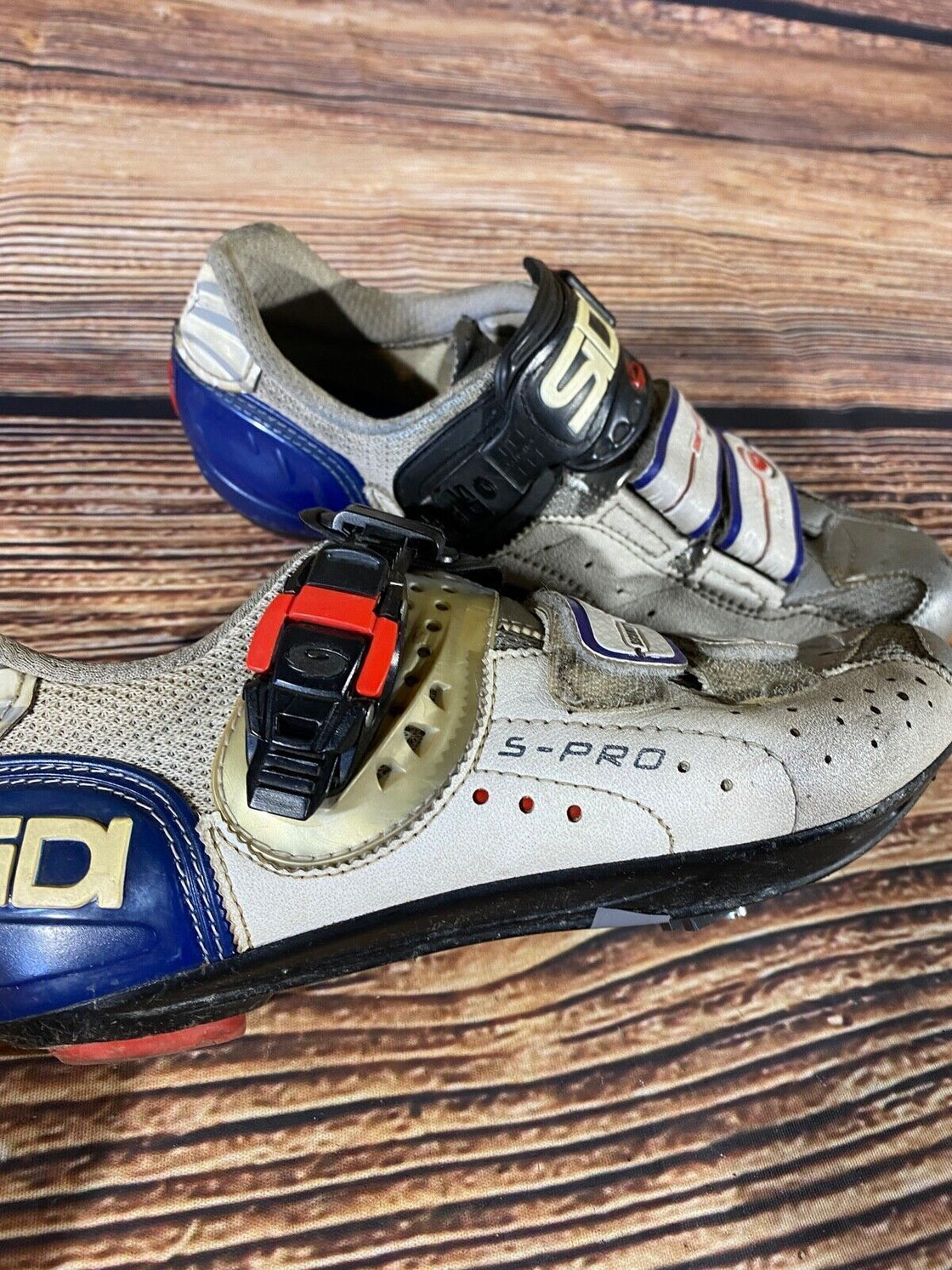 SIDI S-PRO Carbon Road Cycling Shoes Biking Boots Shoes EU38, US5, Mondo 228