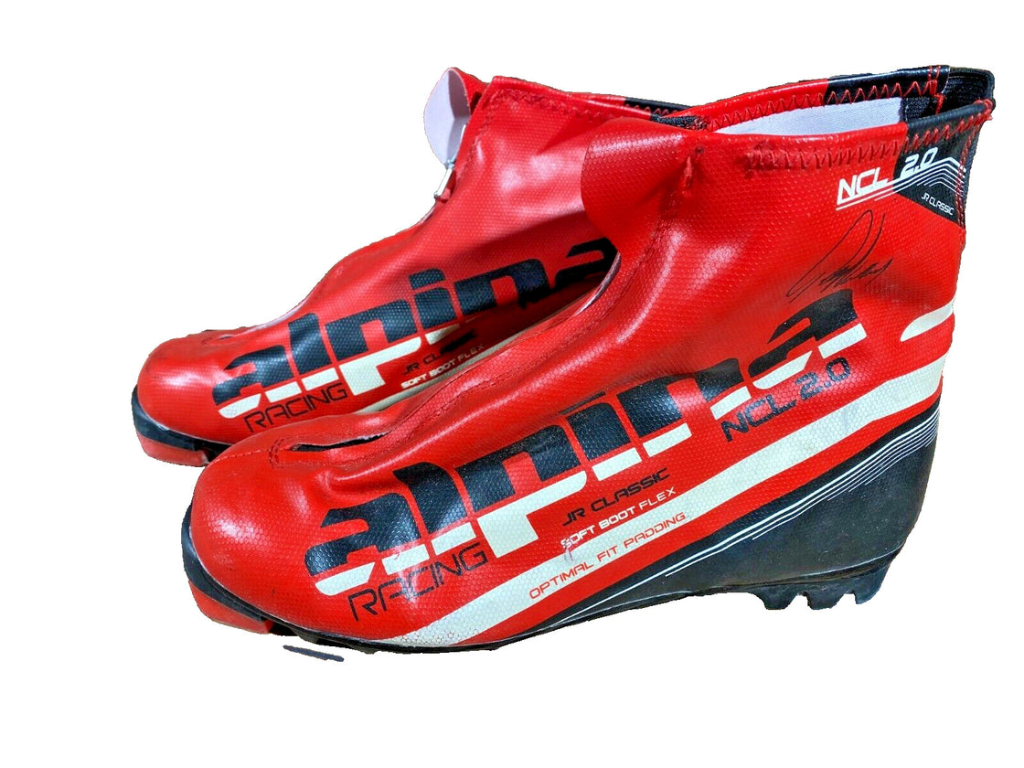 Alpina NCL 2.0 Racing Nordic Cross Country Ski Boots Size EU39 US7 NNN