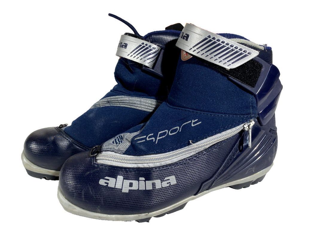 Alpina ST21 Nordic Cross Country Ski Boots Size EU38 US6 for NNN