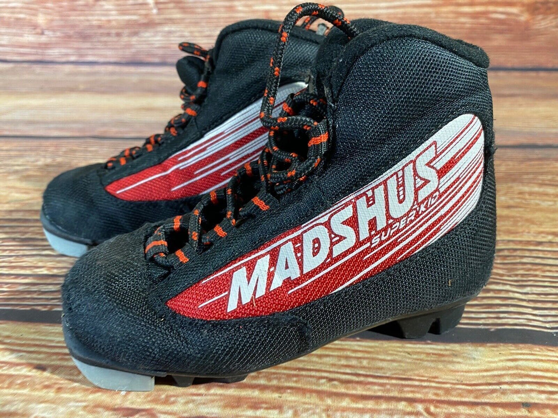 Madshus Super Kids Nordic Cross Country Ski Boots Size EU27 US9.5 NNN M300