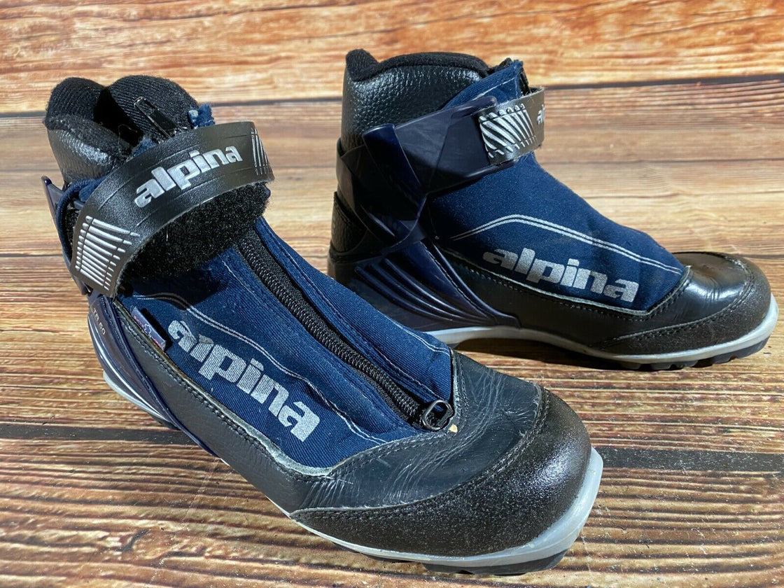 Alpina TR60 Plus Nordic Cross Country Ski Boots Size EU39 US7 for NNN