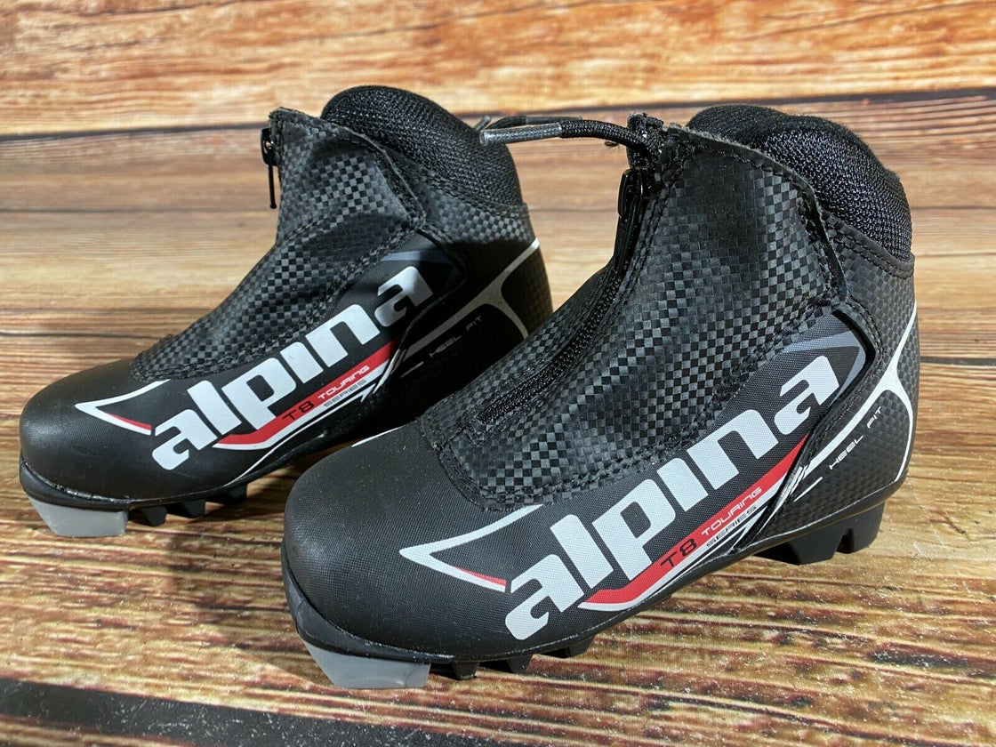 Alpina T8 Kids Nordic Cross Country Ski Boots Size EU30 US12 for NNN A-171