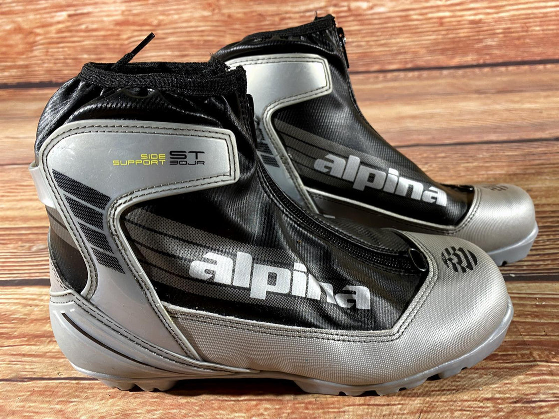 Alpina ST30jr Nordic Cross Country Ski Boots Size EU39 US7 for NNN 918