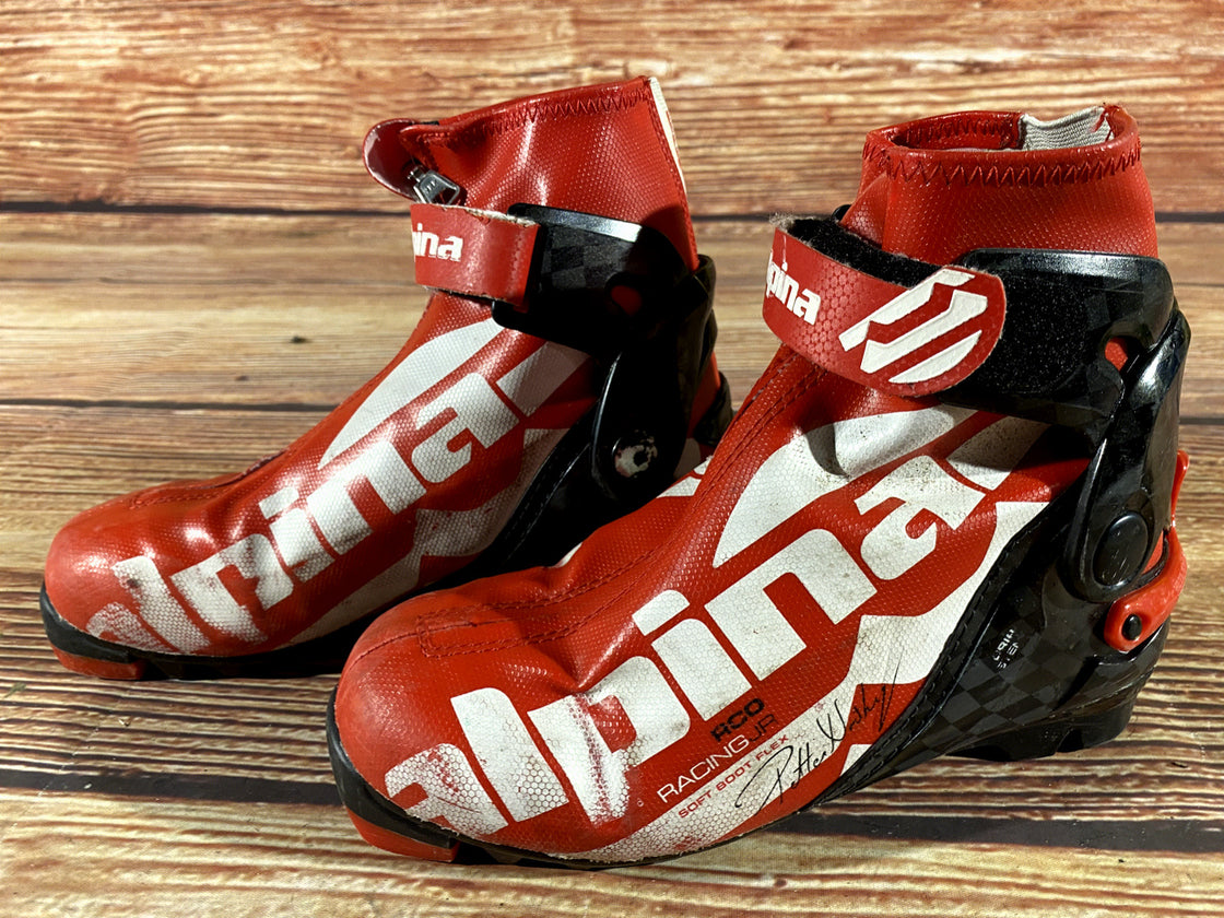 Alpina RCO Racing Nordic Cross Country Ski Boots Size EU37 US5.5 for NNN