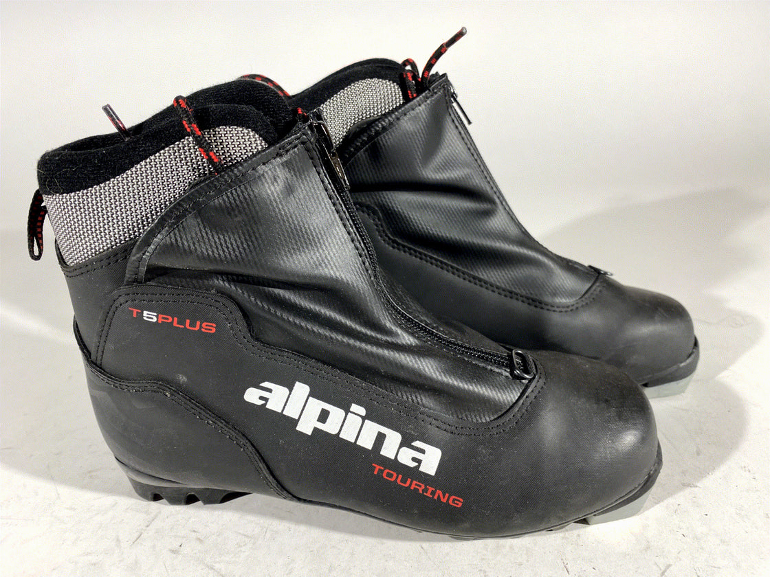 Alpina T5 Plus Nordic Cross Country Ski Boots Size EU38 US6 for NNN