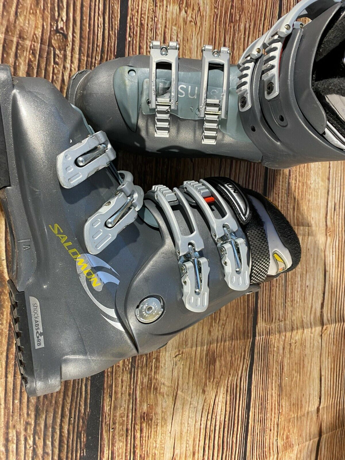 SALOMON Alpine Ski Boots Downhill Size Mondo 250 - 255 mm, Outer Sole 295 mm