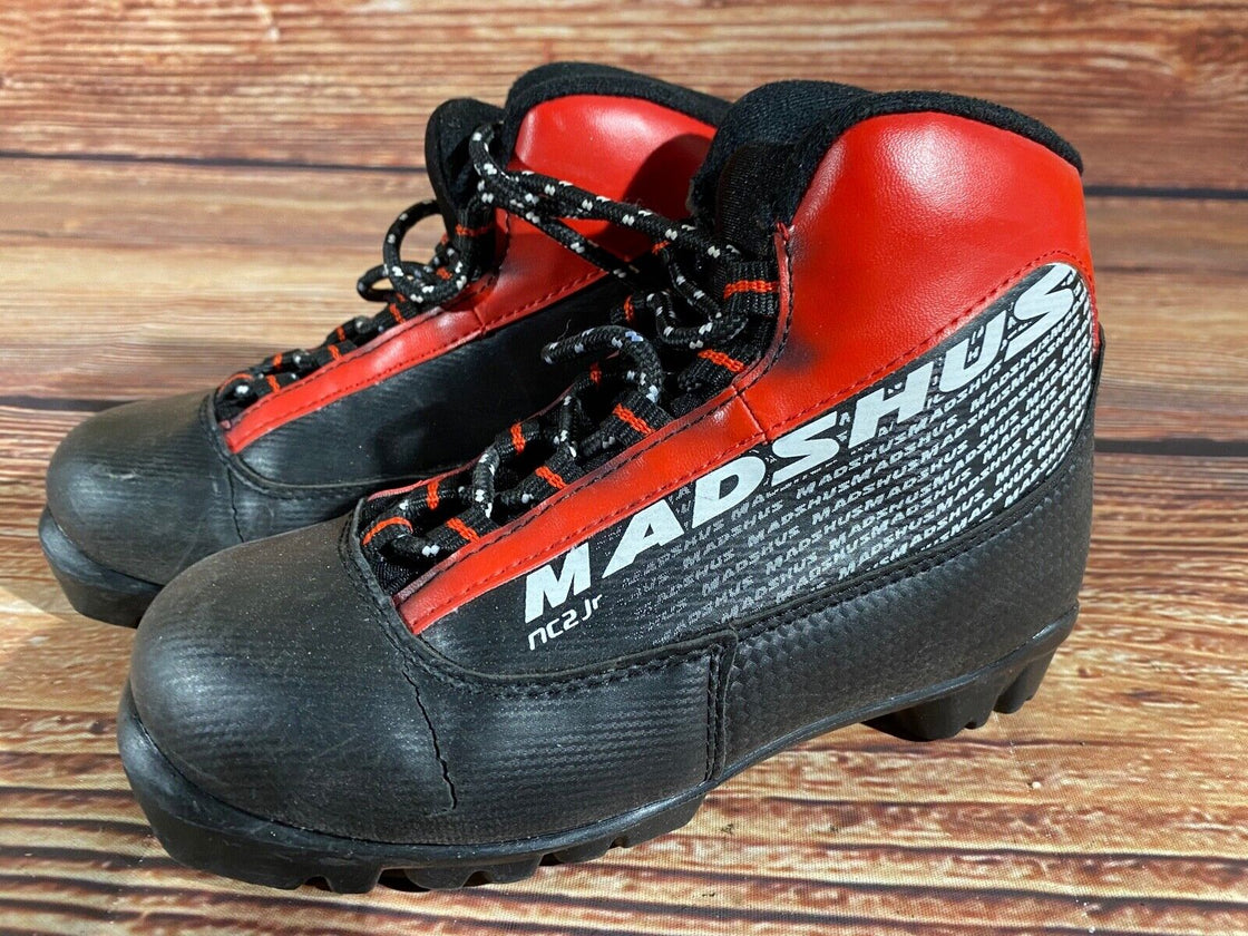 Madshus NC2 Kids Nordic Cross Country Ski Boots Size EU31 US13 NNN M211