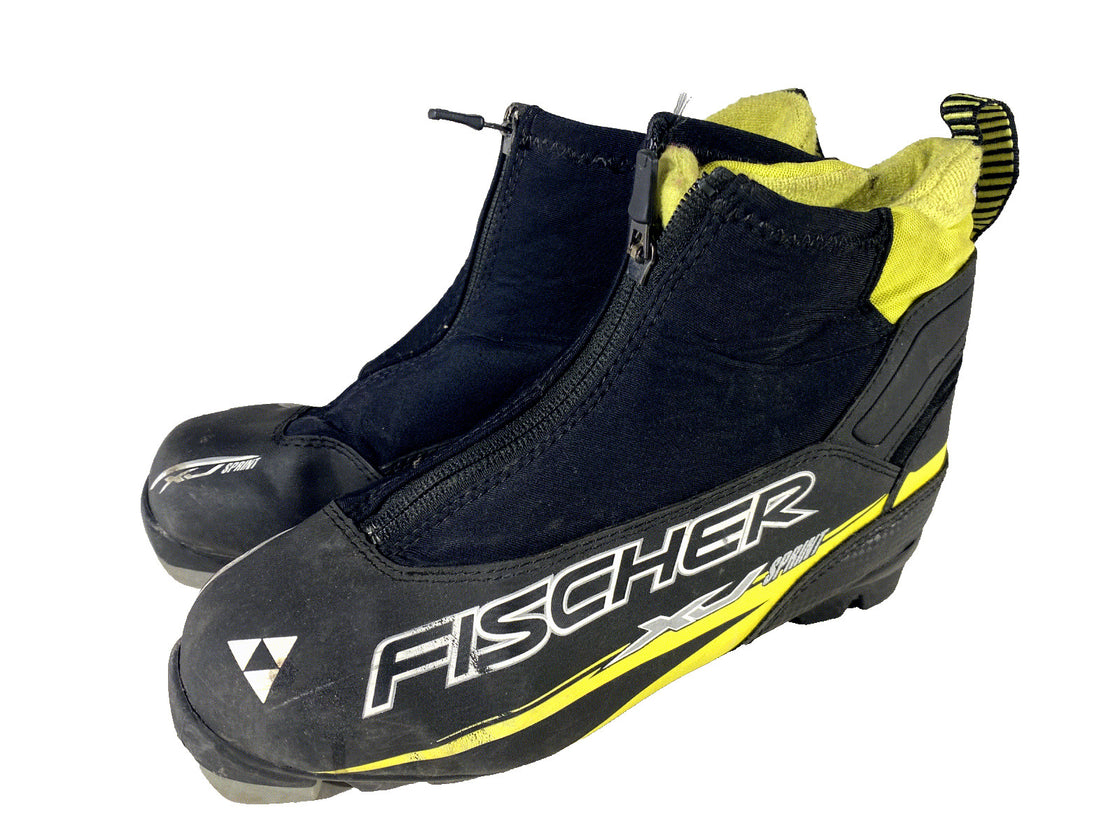 Fischer XJ Sprint Classic Nordic Cross Country Ski Boots Size EU38 US6 NNN