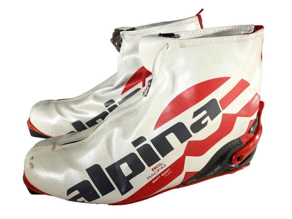 Alpina RCL Racing Nordic Cross Country Ski Boots Size EU45 US11.5 for NNN