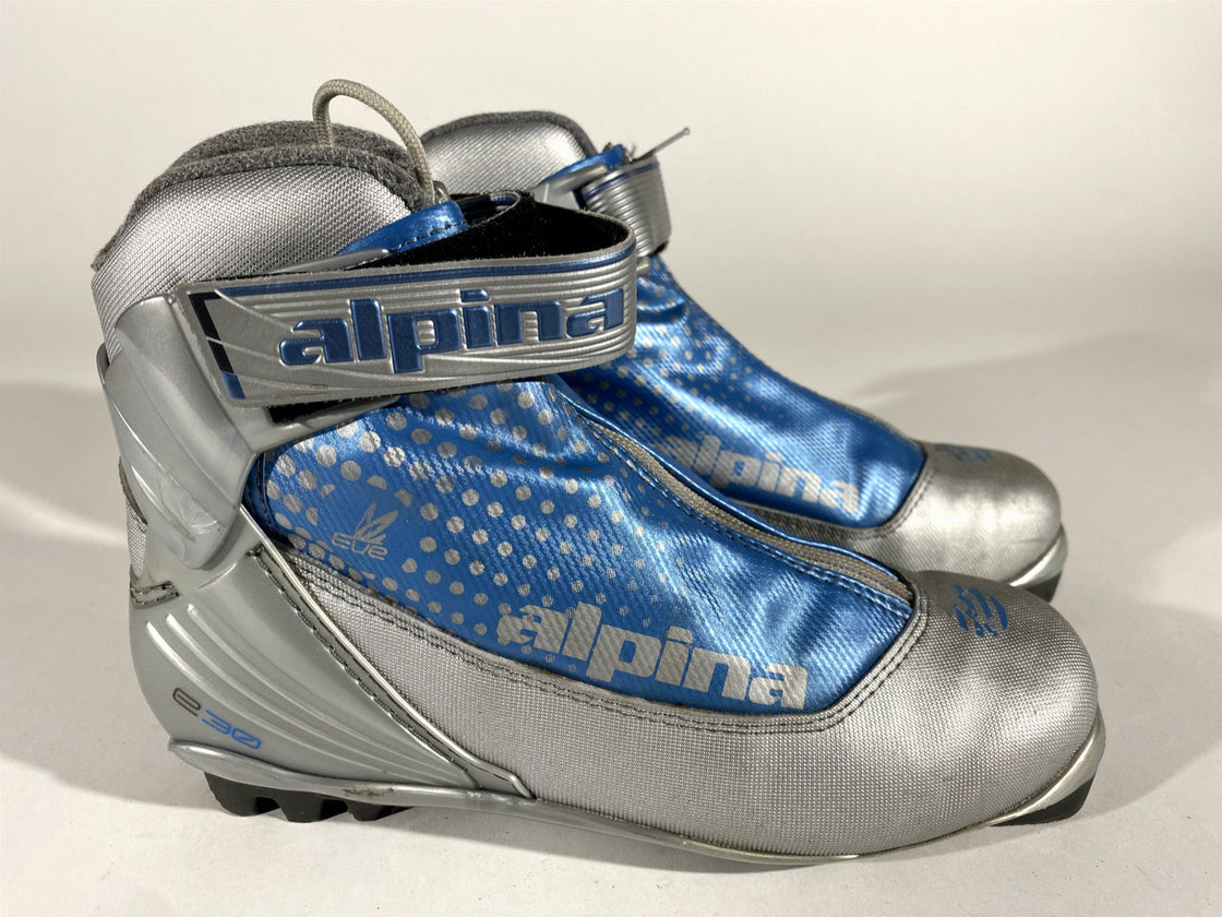 Alpina Allround W Classic Nordic Cross Country Ski Boots Size EU37 US6 NNN