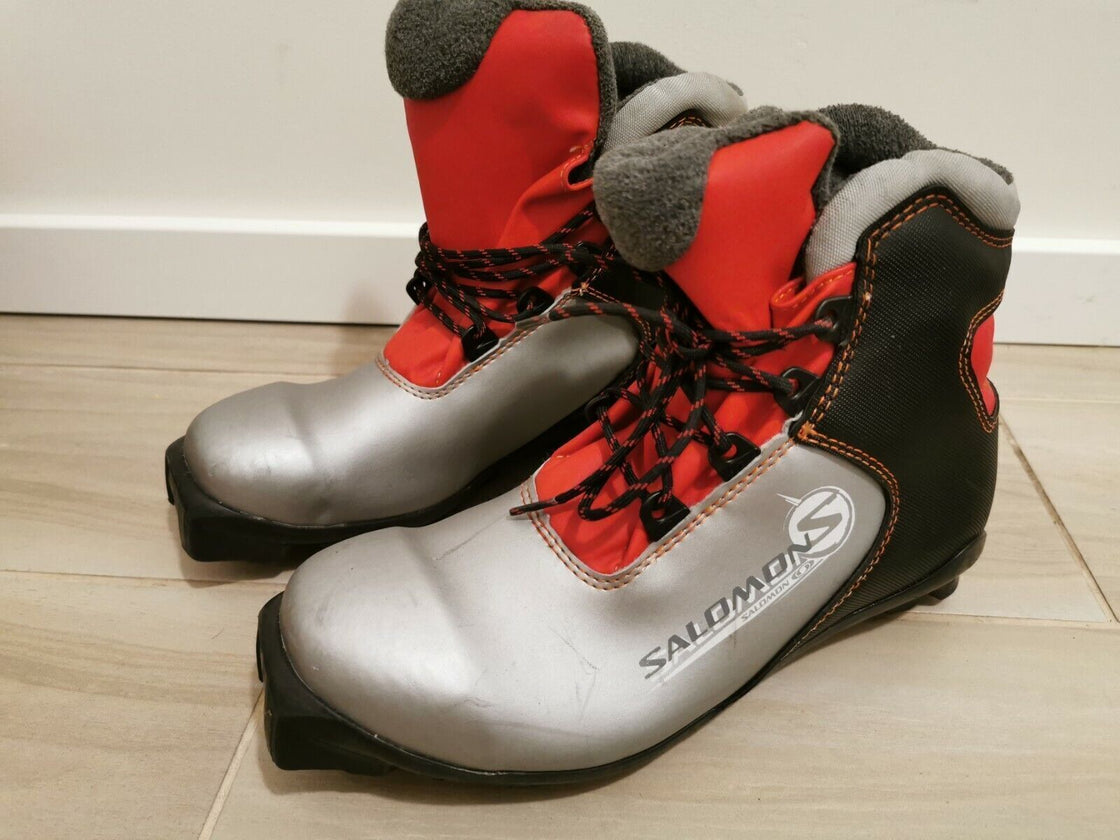 SALOMON Nordic Cross Country Ski Boots Size EU 38 US5.5 SNS profile