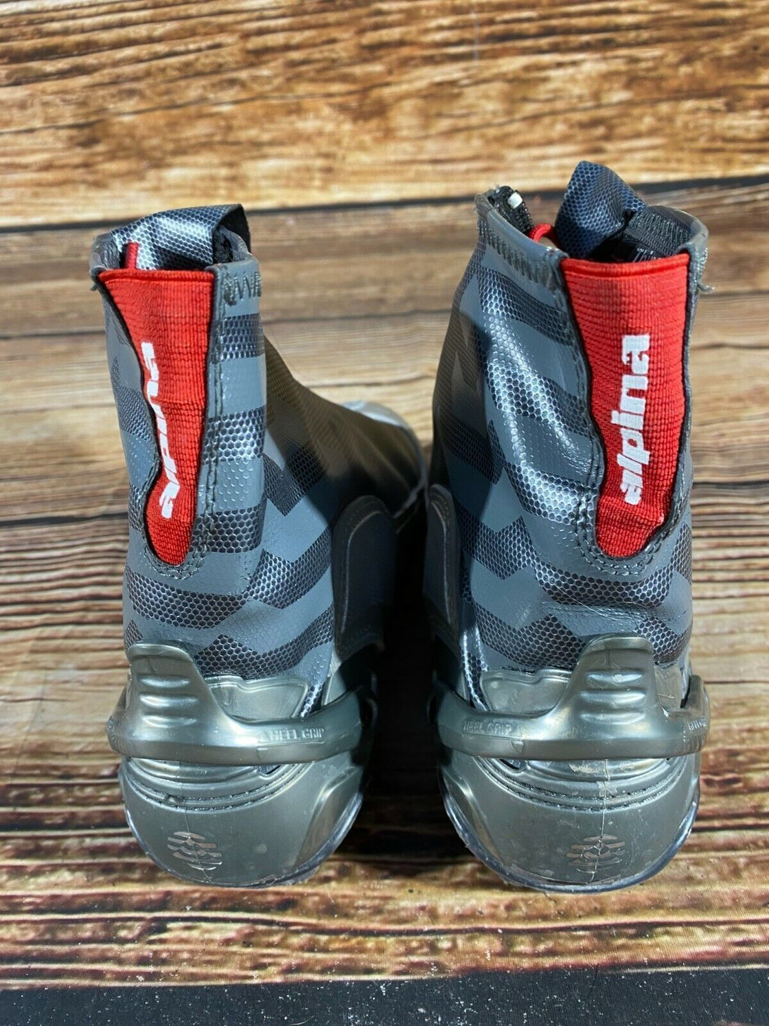 Alpina SCL Nordic Cross Country Ski Boots Size EU38 US6 NNN bindings 780