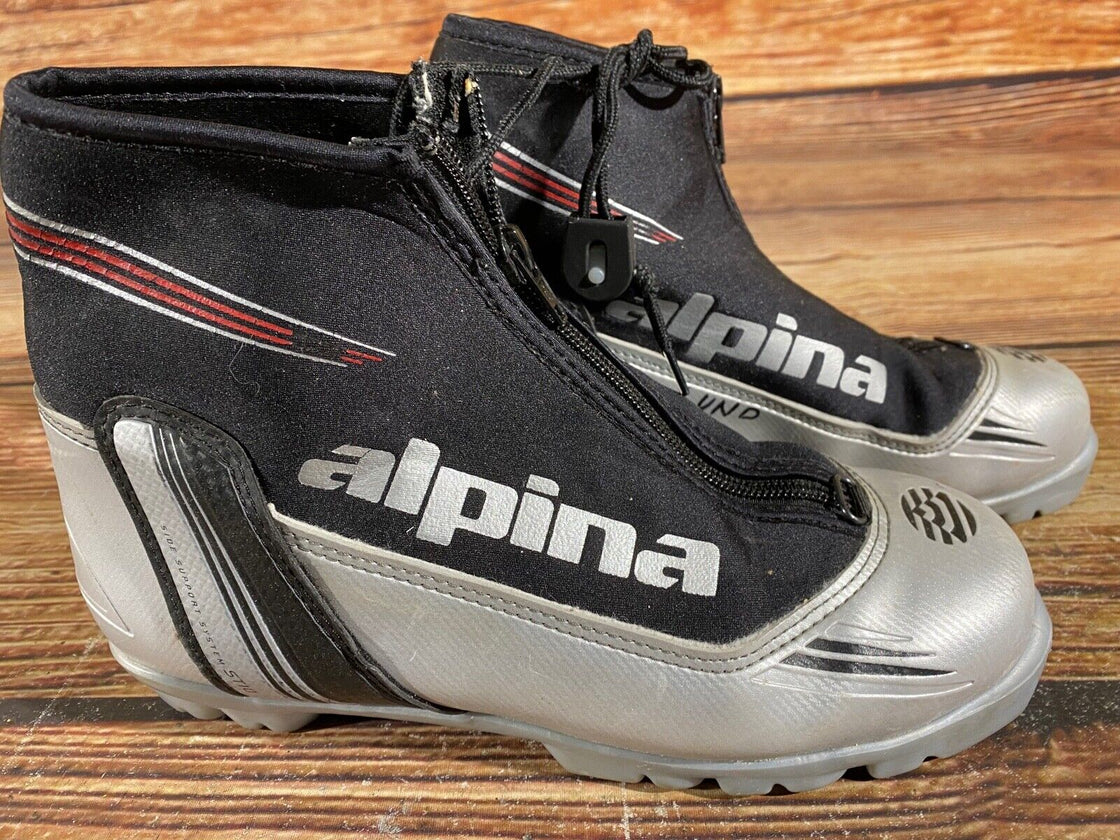 Alpina ST10 Nordic Cross Country Ski Boots Size EU37 US5 for NNN