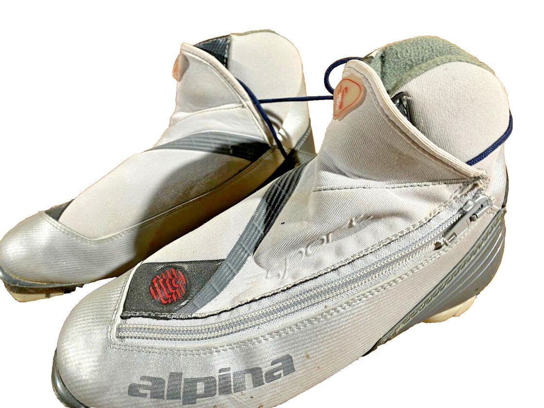 Alpina SP15L Nordic Cross Country Ski Boots Size EU37 US5 for NNN