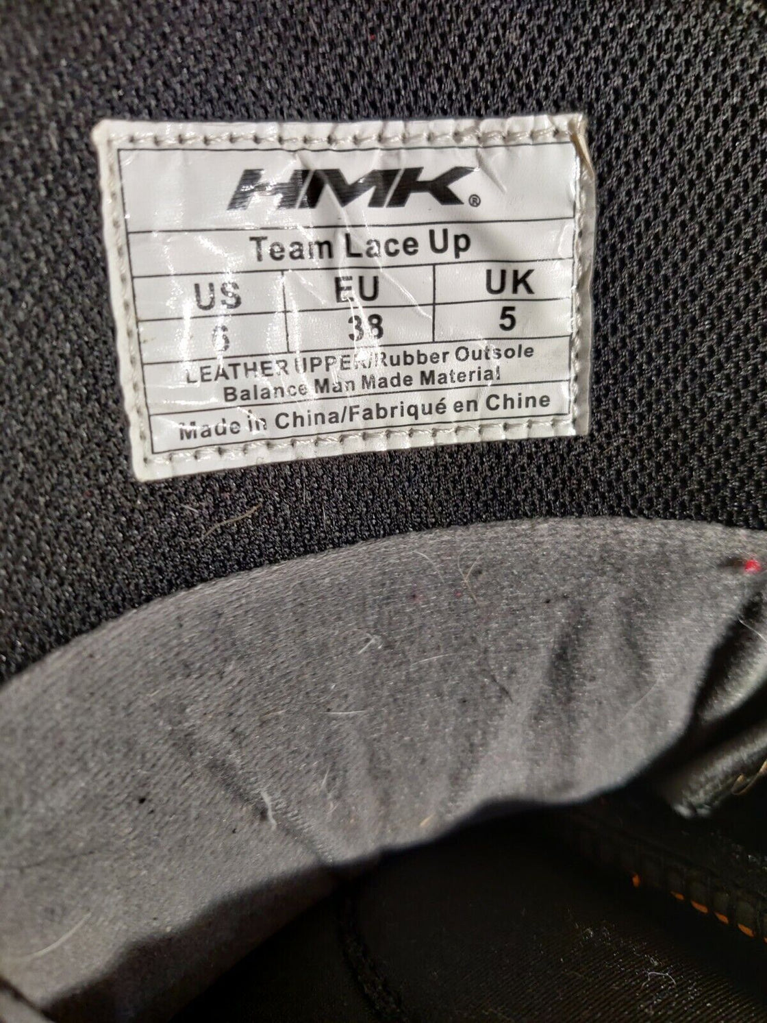 HMK Snowboard Boots Vibram Sole Size EU38, US6, UK5, Mondo 235 mm B