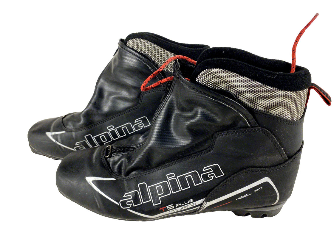 Alpina T5Plus Touring Nordic Cross Country Ski Boots Size EU46 US12 for NNN 520