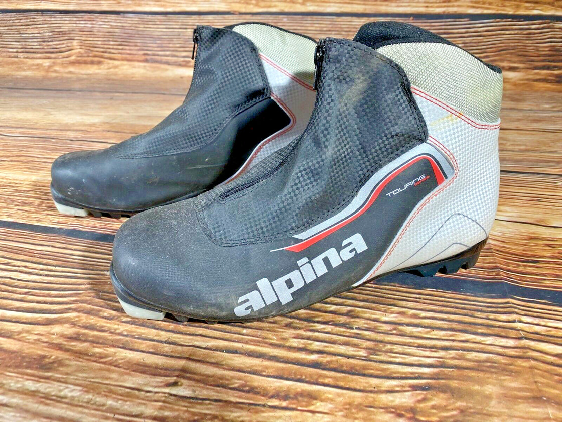 Alpina Touring Cross Country Ski Boots Combi Size EU44 US10.5 NNN