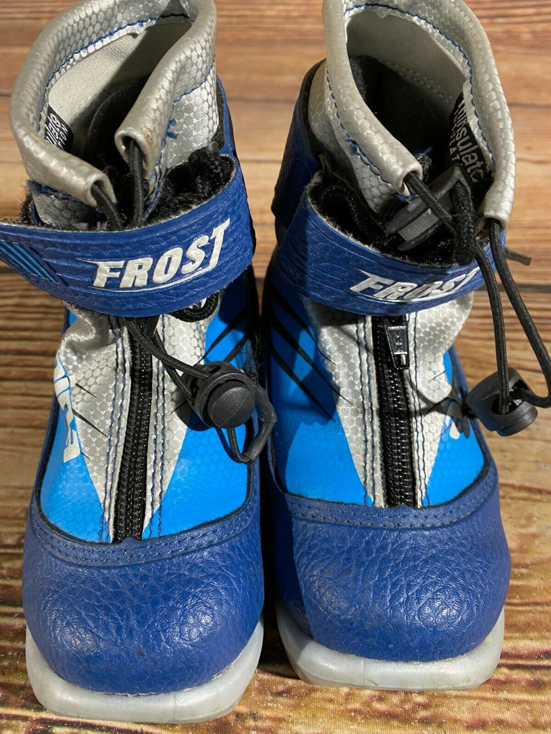 Alpina Frost Kids Nordic Cross Country Ski Boots Size EU26US9 for NNN A-359