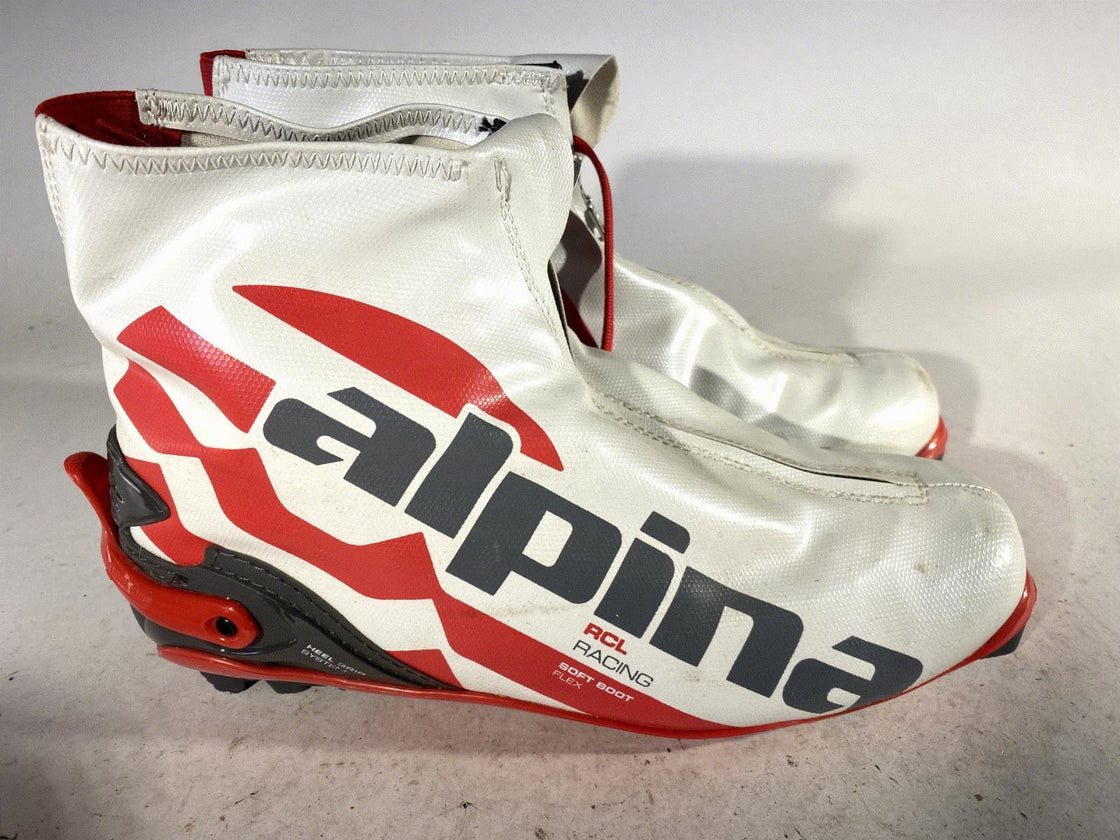 Alpina RCL Racing Nordic Cross Country Ski Boots Size EU45 US11.5 for NNN