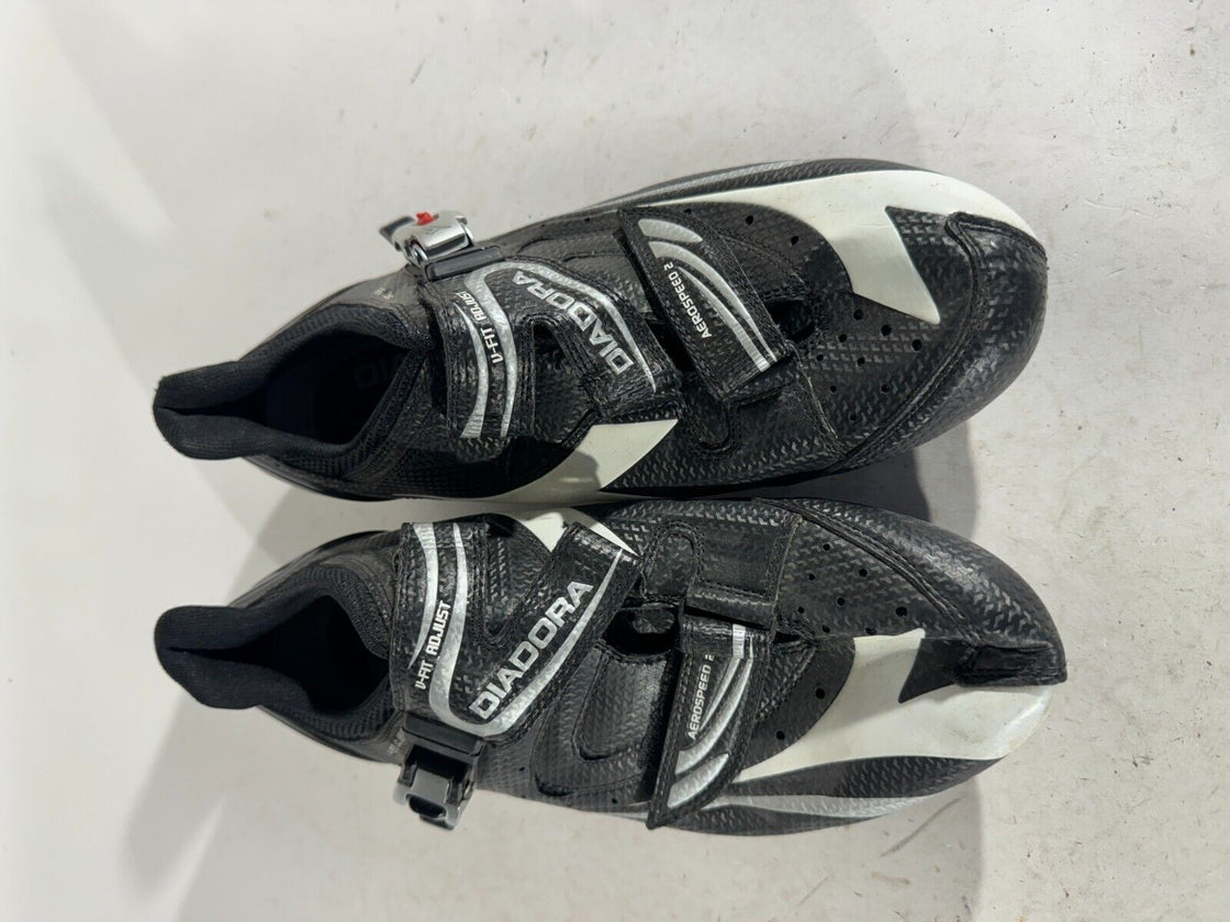 DIADORA Aerospeed Cycling Road Shoes EU45 US11 Mondo 287 cs477