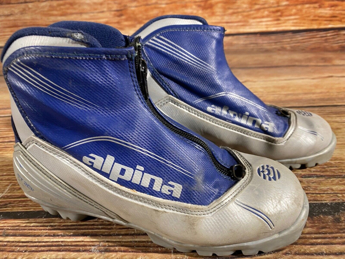 Alpina ST20jr Nordic Cross Country Ski Boots Size EU36 US4.5 for NNN