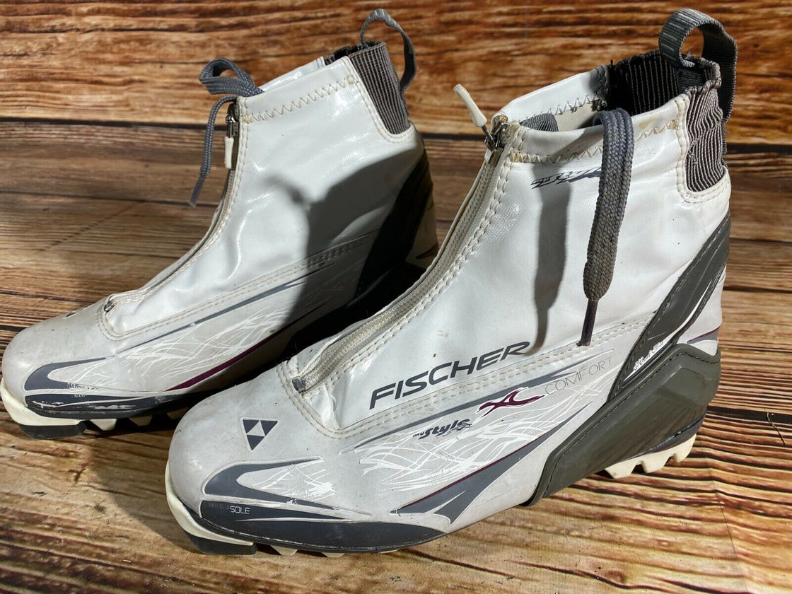 Fischer XC Comfort Nordic Cross Country Ski Boots Size EU40 US7.5 NNN