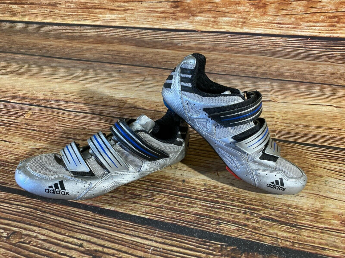 Adidas Road Cycling Shoes Biking Boots 3 Bolts Size EU42 3/3, US9