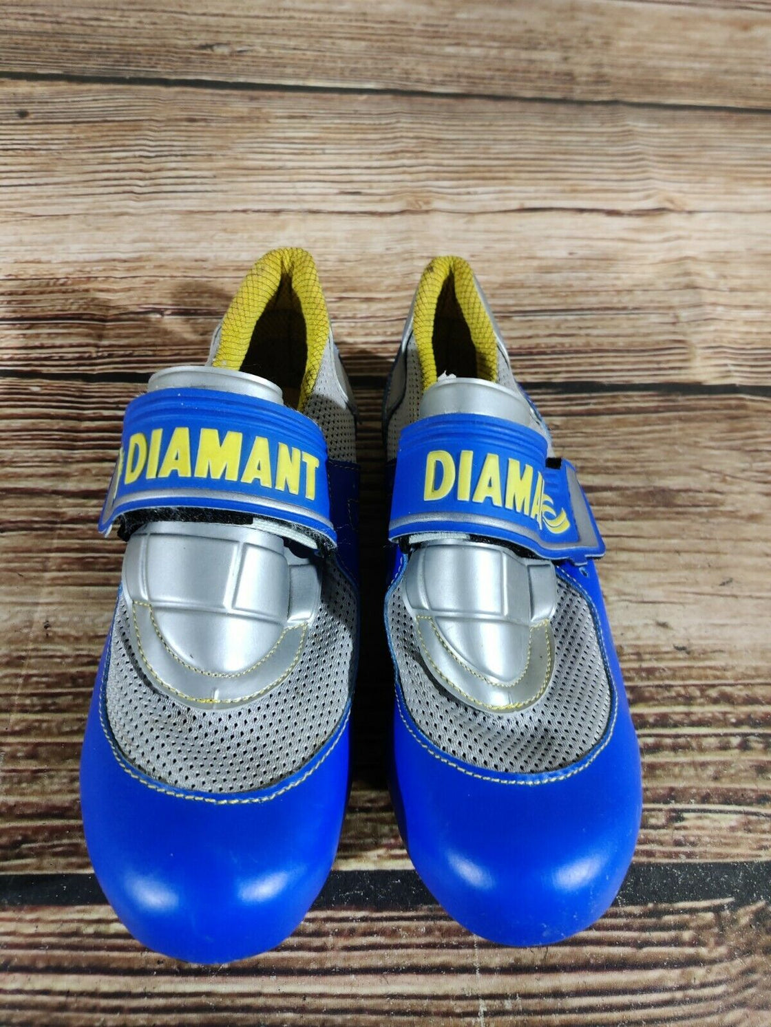 DIAMANTI Vintage Road Cycling Shoes Road Bike Boots 3 Bolts Size EU42 US8