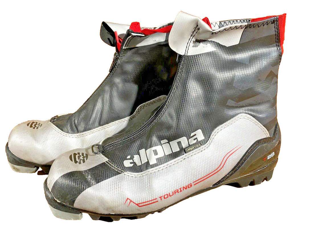 Alpina T28 Nordic Cross Country Ski Boots Size EU40 US7.5 for NNN