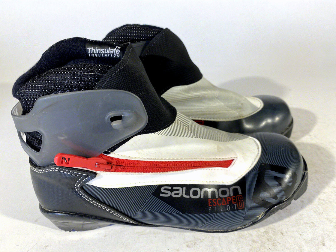 SALOMON Escape 6 Nordic Cross Country Ski Boots Size EU37 1/3 US5 SNS Pilot